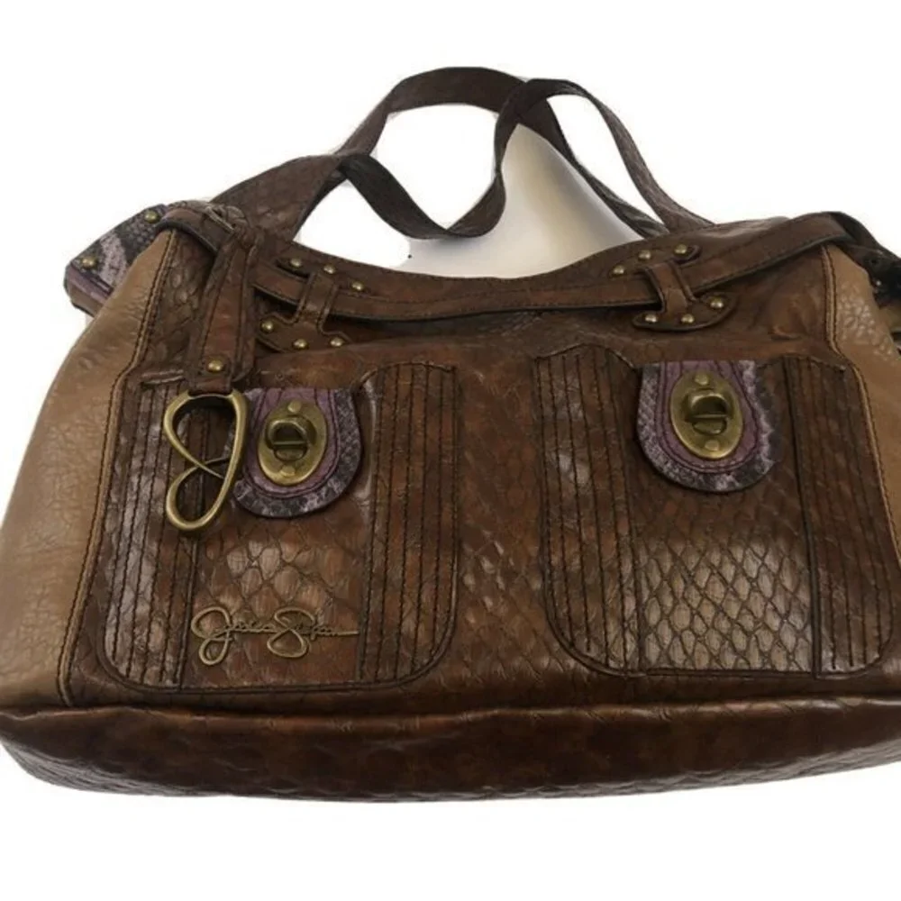 Jessica Simpson Handbag Shoulderbag Brown large